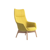 Fly High Back Lounge CH08 Front Angled View