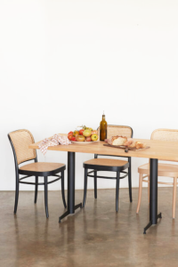 No Rock x Parkway T Base Table Dining Area View 1