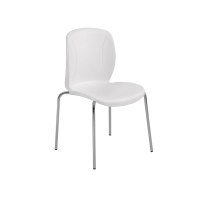 Coach Side Chair White Shell