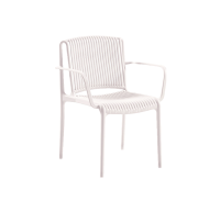 Nes Armchair - Ivory White