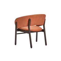 Camille Armchair M1322UU Back Angled View