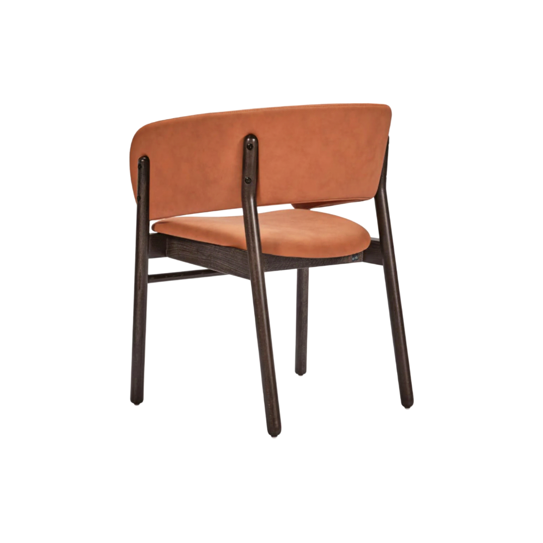 Camille Armchair M1323CUU Back Angled View