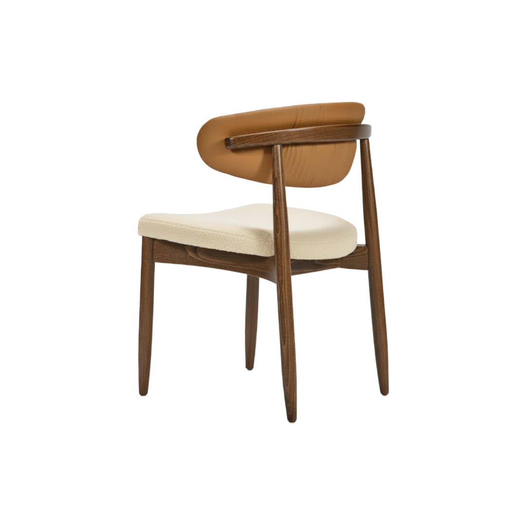 Joanne Side Chair M1336UU Back Angled View