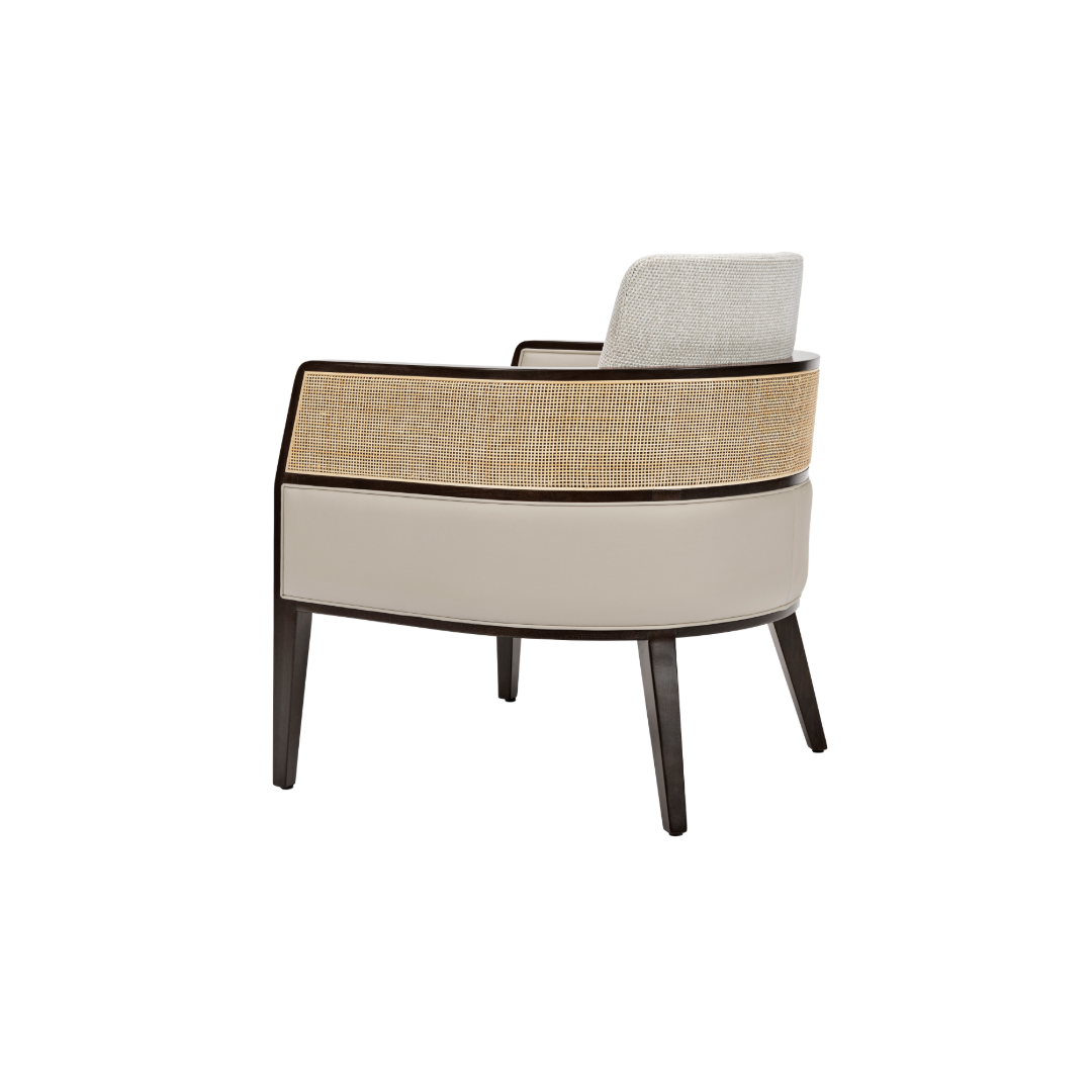Aggy Lounge M1178 ST Back Angled View