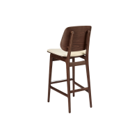 Chloe Barstool M934WUU ST Back Angled View