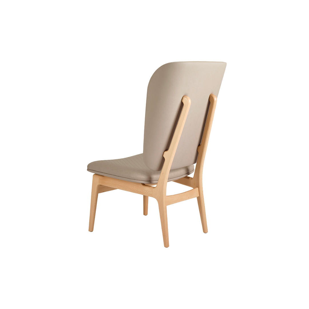 Chloe High Back Lounge M935HGUU ST Back Angled View