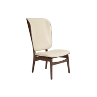 Chloe High Back Lounge M935HGWUU ST Front Angled View