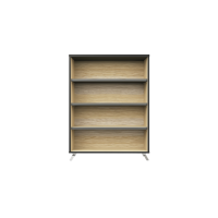 Rapid Infinity Bookcase 1200 Oak