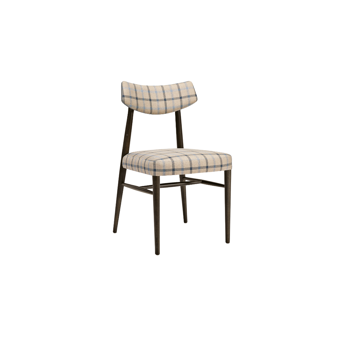 Bizu Side Chair M1130UUW Front Angled View - Dark