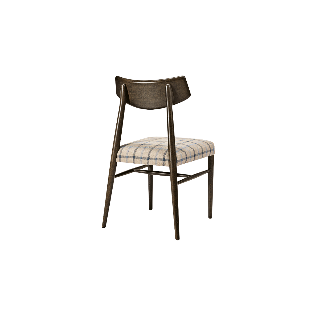 Bizu Side Chair M1130UW Back Angled View - Dark