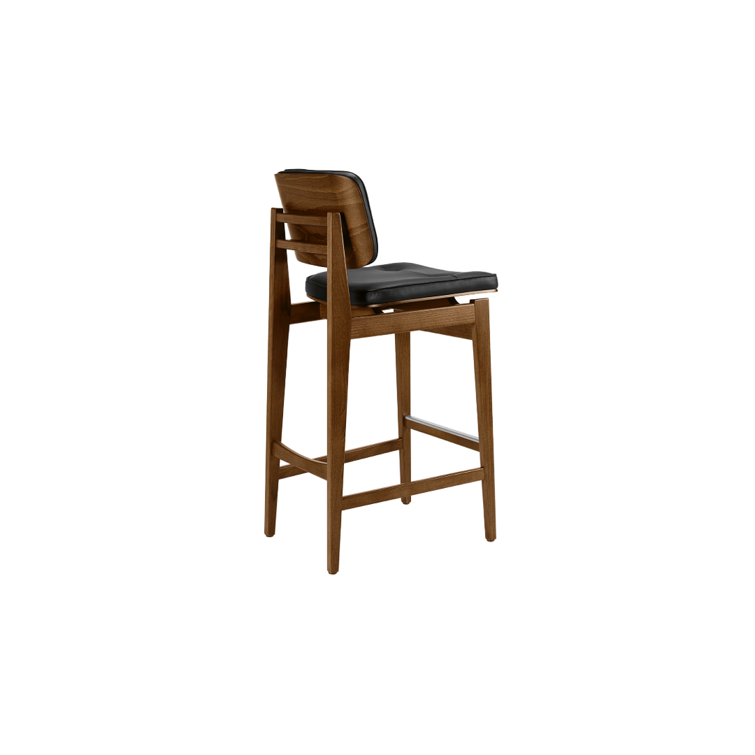 Shanna Barstool M1060WUUCR Back Angled View