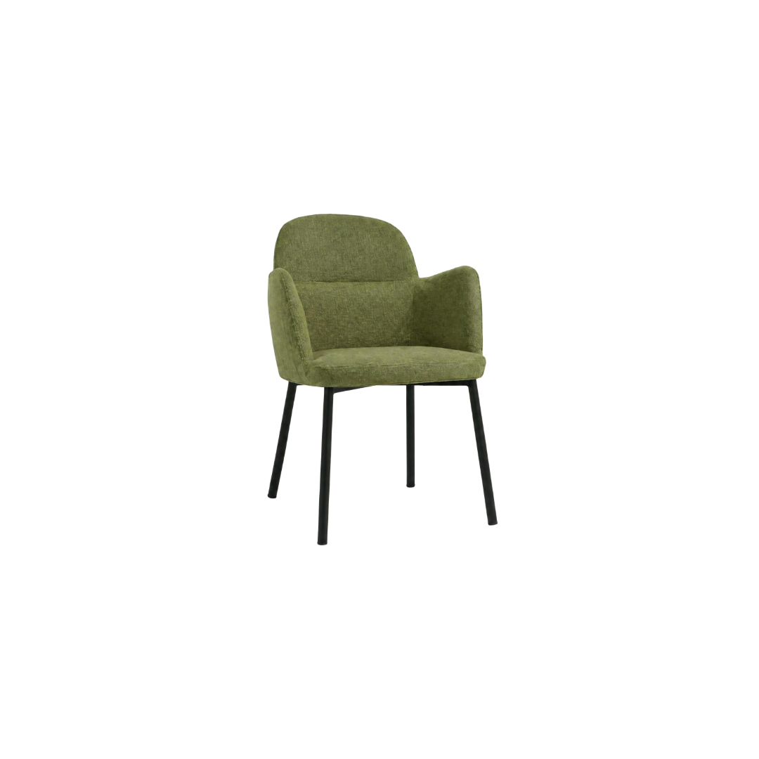 Petal Armchair A254 Front Angled View 2