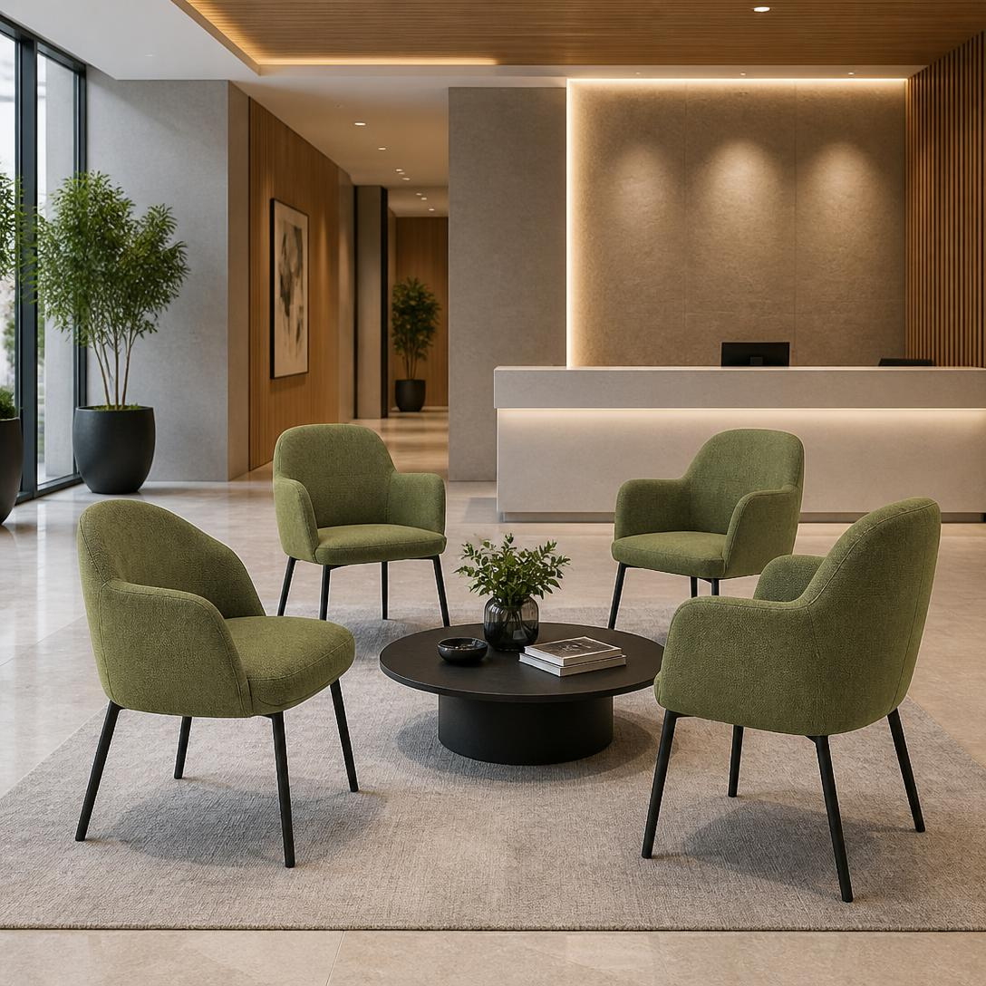 Petal Armchair A254 Lobby View