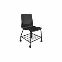 Rita Stool (Book Rack) - Black